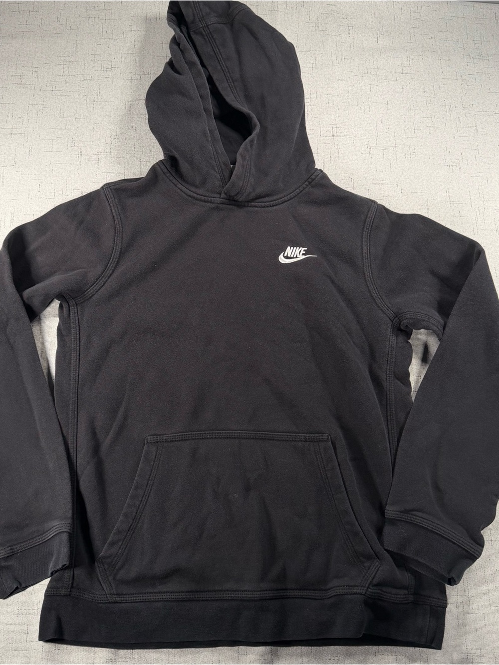 Nike Kids Black Pullover Hoodie